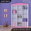 Regál Happy RW15 - barevné pásky (Barva bílá)