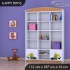 Regál Happy RW15 - bagr (Barva bílá)