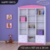 Regál Happy RW15 - víla s motýlkami (Barva bílá)