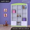 Regál Happy RW15 - víla s motýlkami (Barva bílá)