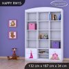 Regál Happy RW15 - princezna se zámkem (Barva bílá)