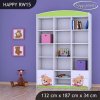 Regál Happy RW15 - medvídek s mašlí (Barva bílá)