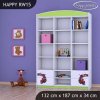 Regál Happy RW15 - vláček (Barva bílá)