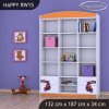 Regál Happy RW15 - vláček (Barva bílá)