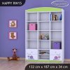 Regál Happy RW15 - slimák (Barva bílá)