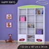 Regál Happy RW15 -  závod (Barva bílá)