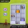 Regál Happy RW18 - kočička s květinou (Barva bílá)