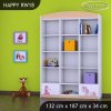 Regál Happy RW18 - princezna s koníkem (Barva bílá)
