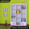 Regál Happy RW18 - růžový pony (Barva bílá)