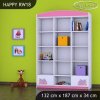 Regál Happy RW18 - růžový dráček (Barva bílá)