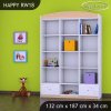 Regál Happy RW18 - zamilovaní králíčci (Barva bílá)