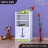 Regál Happy RN01 - velká loď (Barva bílá)