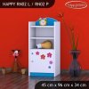 Regál Happy RN02 - delfín (Barva bílá, Otevírání dvířek pravé)