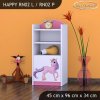 Regál Happy RN02 - jednorožec (Barva bílá, Otevírání dvířek pravé)