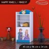 Regál Happy RN02 - princ a princezna (Barva bílá, Otevírání dvířek pravé)