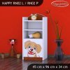 Regál Happy RN02 - pejsek (Barva bílá, Otevírání dvířek pravé)