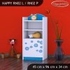 Regál Happy RN02 - letadlo (Barva bílá, Otevírání dvířek pravé)