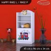 Regál Happy RN02 - super lokomotiva (Barva bílá, Otevírání dvířek pravé)