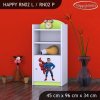 Regál Happy RN02 - super man (Barva bílá, Otevírání dvířek pravé)