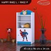 Regál Happy RN02 - super man (Barva bílá, Otevírání dvířek pravé)