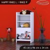 Regál Happy RN02 - formule (Barva bílá, Otevírání dvířek pravé)