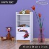 Regál Happy RN01 - vláček (Barva bílá)