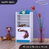 Regál Happy RN01 - vláček (Barva bílá)