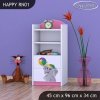 Regál Happy RN01 - slon s balónkem (Barva bílá)