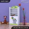 Regál Happy RN01 - slon s balónkem (Barva bílá)