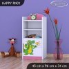 Regál Happy RN01 - drak (Barva bílá)