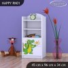 Regál Happy RN01 - drak (Barva bílá)