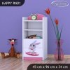 Regál Happy RN01 - super zajíček (Barva bílá)