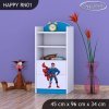 Regál Happy RN01 - superman (Barva bílá)