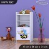 Regál Happy RN01 - usměvavá včelka (Barva bílá)
