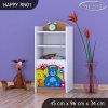 Regál Happy RN01 -veselý medvídek (Barva bílá)