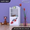 Regál Happy RN01 - závod F1 (Barva bílá)