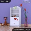 Regál Happy RN01 - začarovaný domeček (Barva bílá)