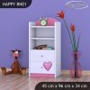 Regál Happy RN01 - zamilovaný skřítek (Barva bílá)