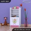 Regál Happy RN01 - zelená čarodějka (Barva bílá)
