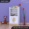 Regál Happy RN01 - zelená čarodějka (Barva bílá)