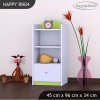 Regál Happy RN04 - bez motivu (Barva bílá)
