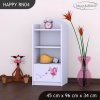Regál Happy RN04 - čarodějka (Barva bílá)