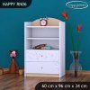 Regál Happy RN06 - jednorožec (Barva bílá)