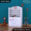 Regál Happy RN06 - bíla kočička (Barva bílá)