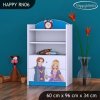 Regál Happy RN06 - princ a princezna (Barva bílá)
