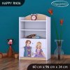 Regál Happy RN06 - princ a princezna (Barva bílá)