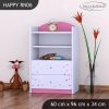 Regál Happy RN06 - princezna s koníkem (Barva bílá)