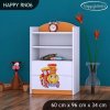Regál Happy RN06 - lokomotiva (Barva bílá)