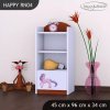 Regál Happy RN04 - jednorožec (Barva bílá)