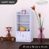 Regál Happy RN04 - pejsek (Barva bílá)